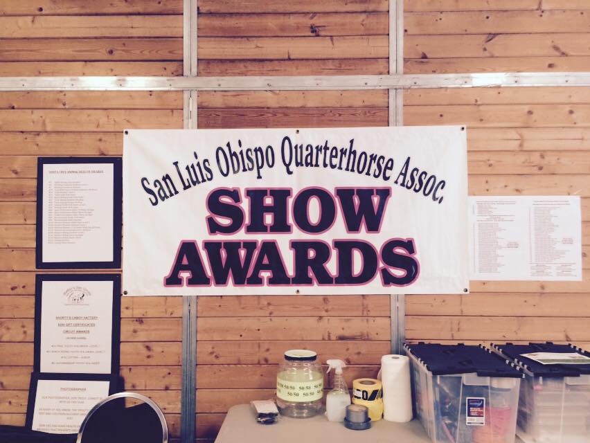 SLOCQHA Mothers Day Circuit, AQHA, Show Awards